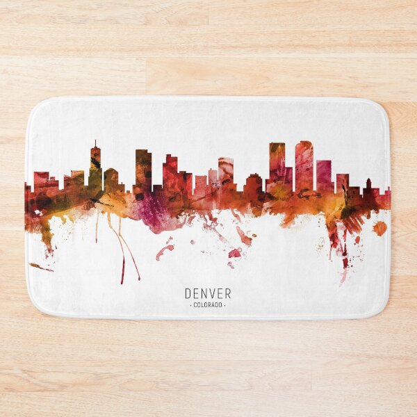 Item preview, Denver Colorado Skyline designed and sold by ArtPrints.
