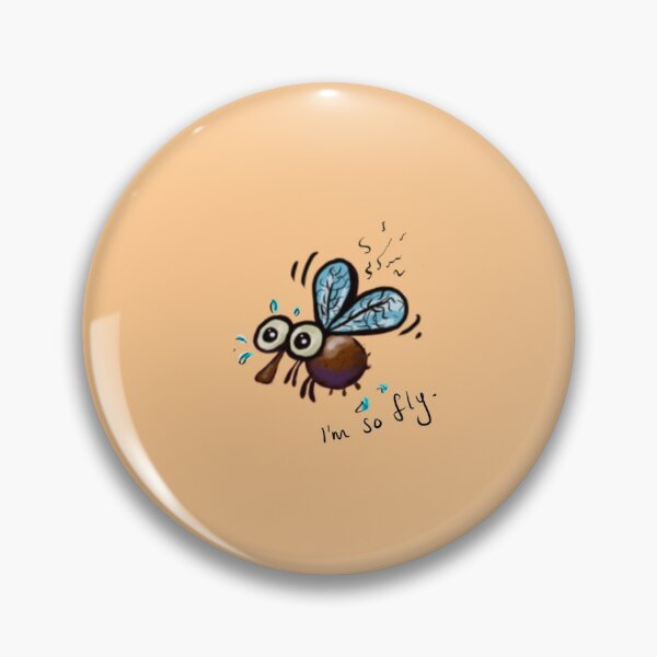 Item preview, Cartoon Fly - 'I'm so fly' designed and sold by JessMopus.