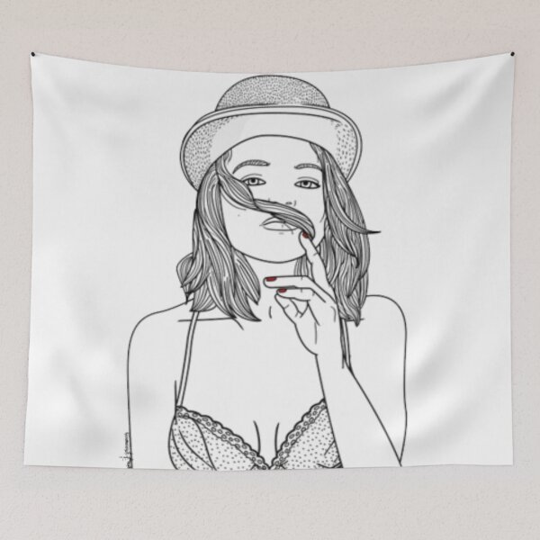 Item preview, Line Girl designed and sold by TimeforGlow.