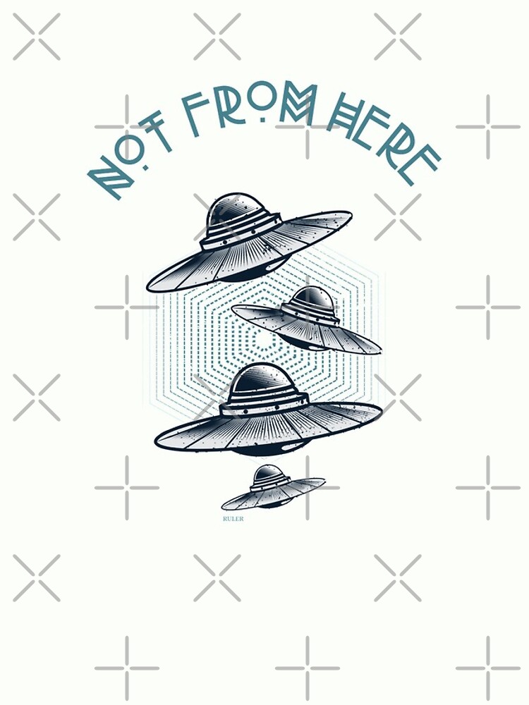Thumbnail 4 of 4, iPhone Case, Not From Here designed and sold by RULR.