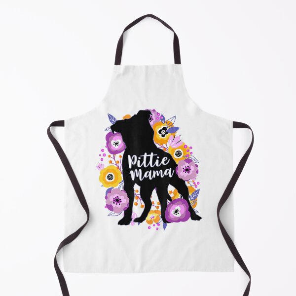 Item preview, Pitbull Mama Purple Flowers Pittie Cute Pitbull Mom Dog Lover designed and sold by JohnnyBench73.