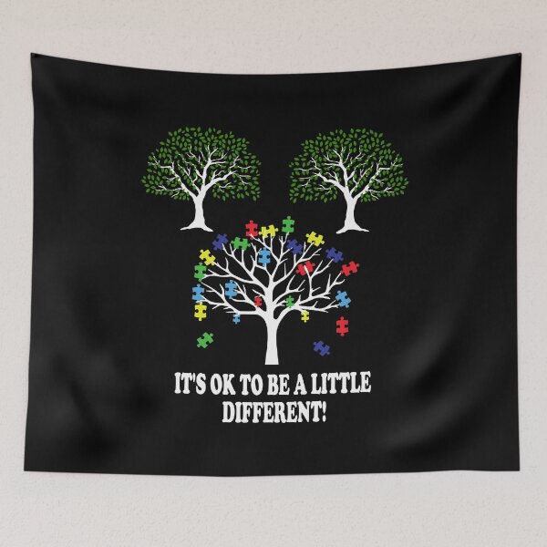 Item preview, It's Ok To Be Different - Autism Awareness designed and sold by Ibu83.