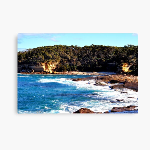 Item preview, Foamy ocean at Melbourne coast designed and sold by HeatherPhn.