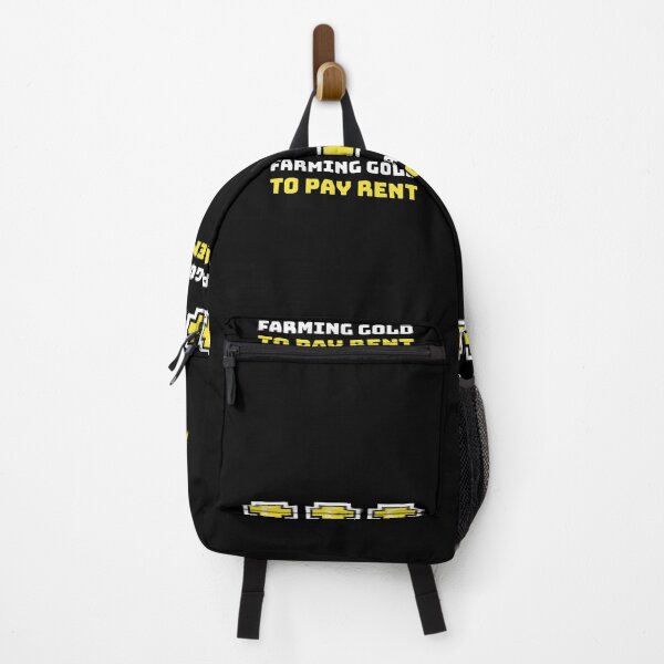 Item preview, gamer farming gold designed and sold by Beyond Words.