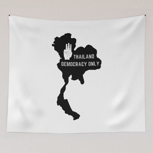 Item preview, Thailand Democracy Only - Dark Design designed and sold by K-icon.