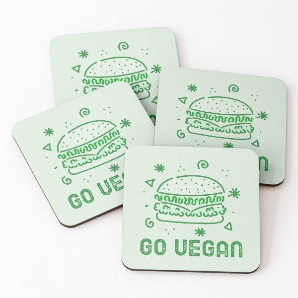 Item preview, Go Vegan Veggie Burger designed and sold by Aldvin Gomes.