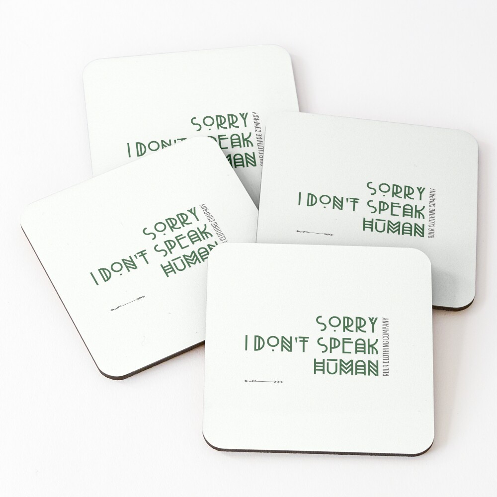 Item preview, Coasters (Set of 4) designed and sold by RULR.