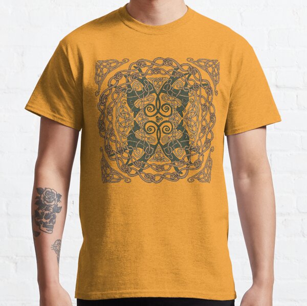 Celtic Greyhounds - Natural Green Classic T-Shirt