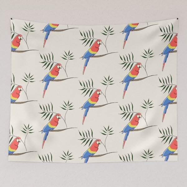 Item preview, Tropical parrot bird  designed and sold by EngineerGoC.