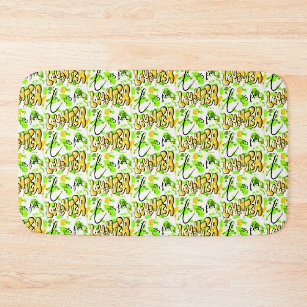 Item preview, L is for laughter: alphabet doodle design  designed and sold by Hannah's  Doodles.