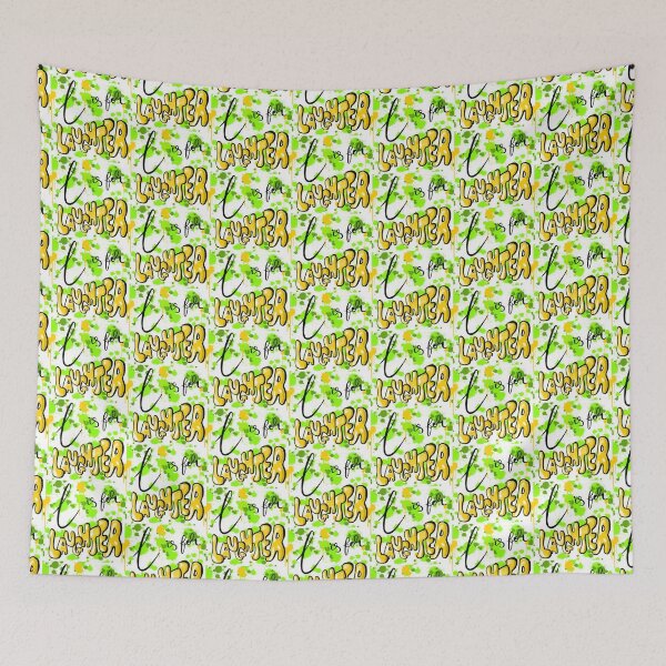 Item preview, L is for laughter: alphabet doodle design  designed and sold by Hannah's  Doodles.