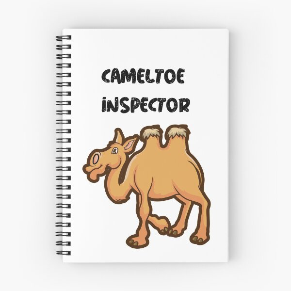 Item preview, CAMEL TOE INSPECTOR camel adult saying design designed and sold by digipapinet.