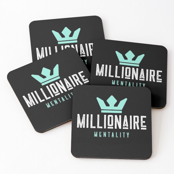 Item preview, Millionaire Mentality, Crown, Hustle, Get Money designed and sold by HustleLife.