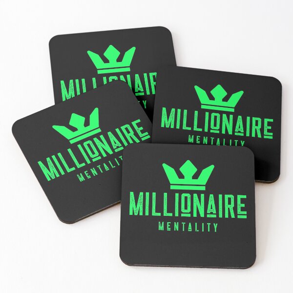 Item preview, Millionaire Mentality, Green, Hustle, Hustle Life designed and sold by HustleLife.