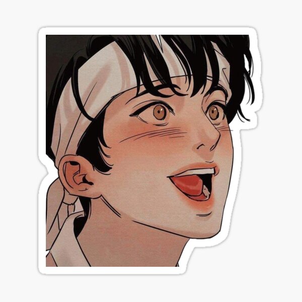 Na kyum Painter of night Sticker