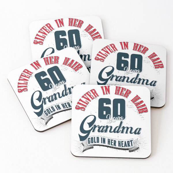 Item preview, Grandma, 60th birthday, 60 years, gift designed and sold by JIGGO.