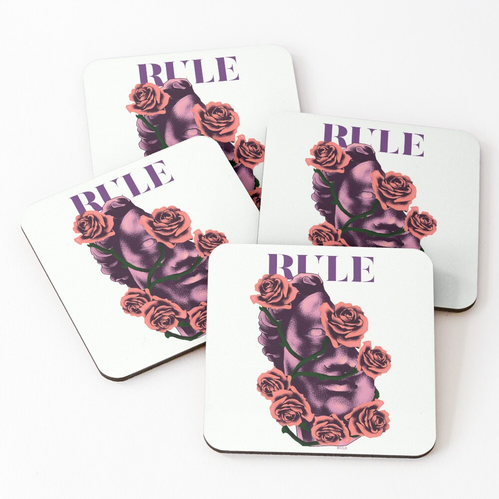 Item preview, Coasters (Set of 4) designed and sold by RULR.