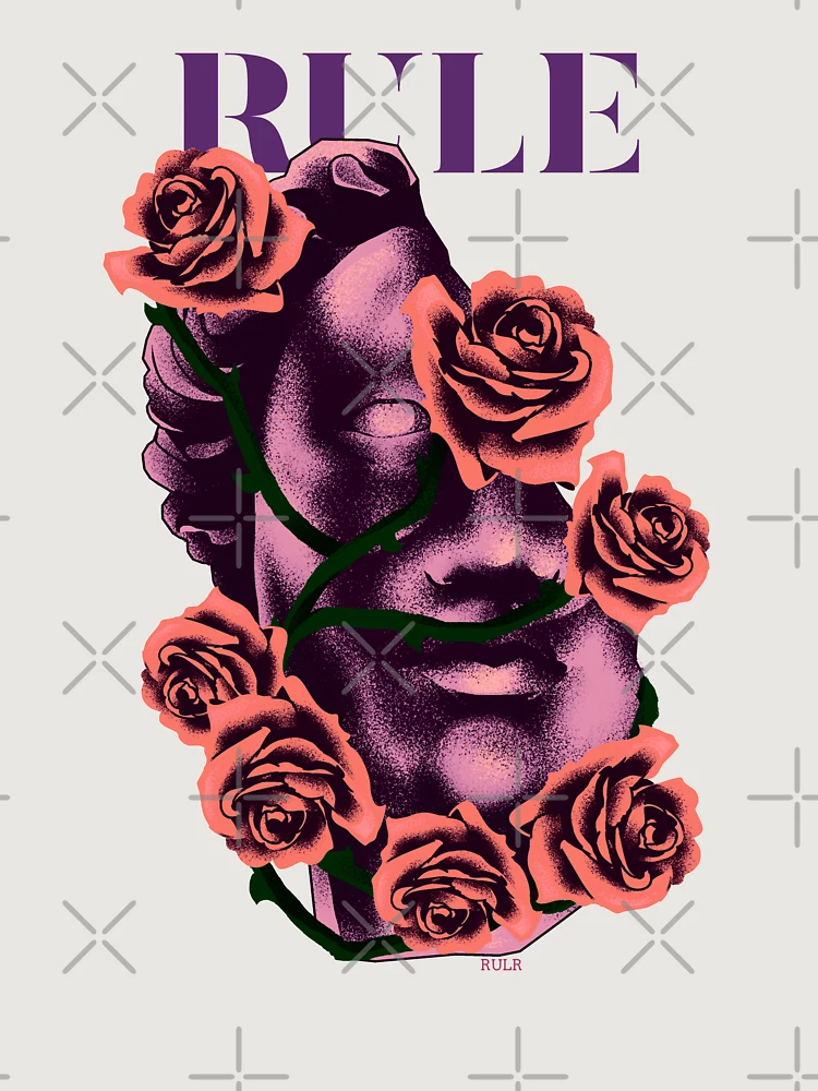 Thumbnail 6 of 6, Premium Oversized Hoodie, Rose Ruler designed and sold by RULR.