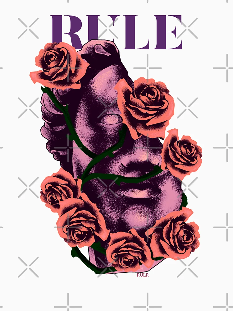 Thumbnail 6 of 6, Pullover Hoodie, Rose Ruler designed and sold by RULR.