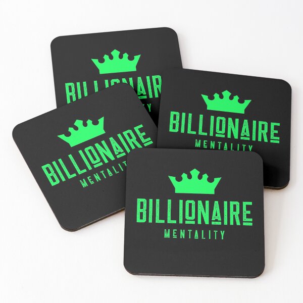 Item preview, Billionaire Mentality, Green Crown, Hustle, Hustle Life designed and sold by HustleLife.