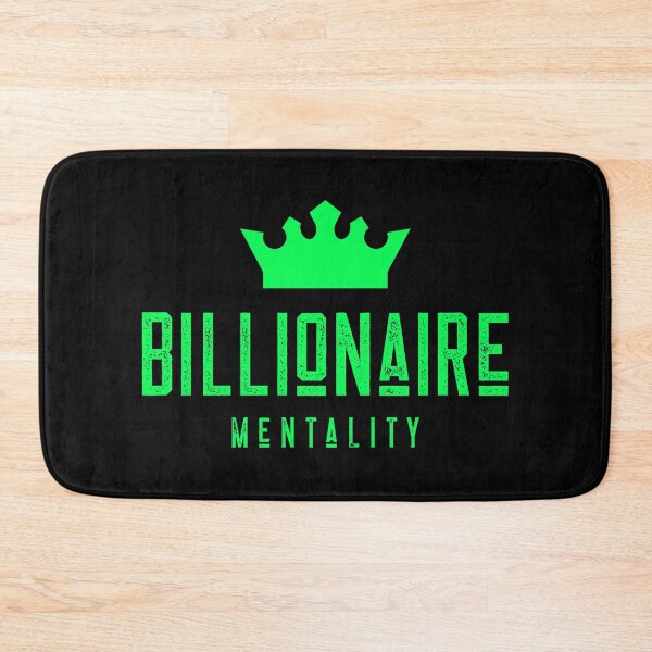 Item preview, Billionaire Mentality, Green Crown, Hustle, Hustle Life designed and sold by HustleLife.