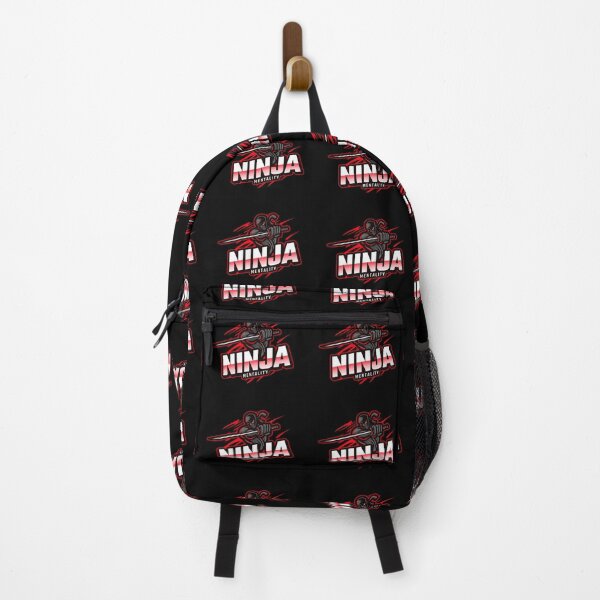 Item preview, Ninja Mentality, Mascot, Gamer Logo, e-sports, Hustle Life designed and sold by HustleLife.