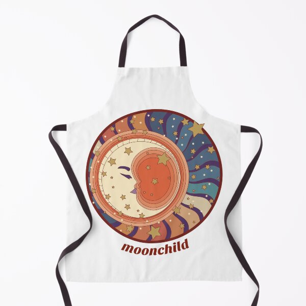 Item preview, Moon Child - Retro Moon and Stars designed and sold by justkidding-co.