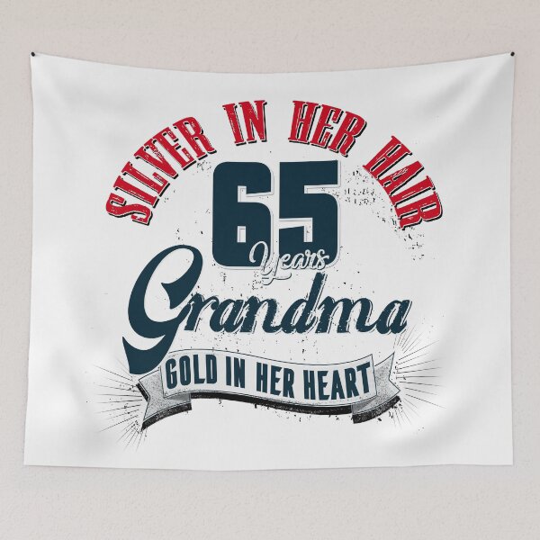 Item preview, Grandma, 65th birthday, 65 years, present designed and sold by JIGGO.