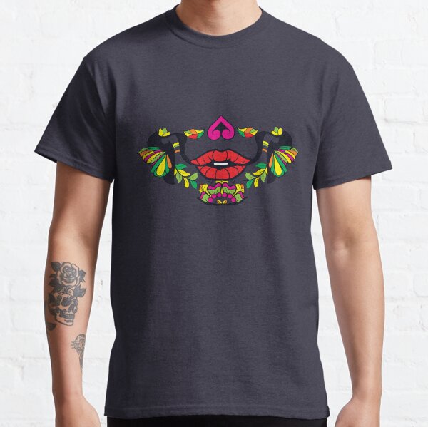 Calavera mexicana Camiseta clásica