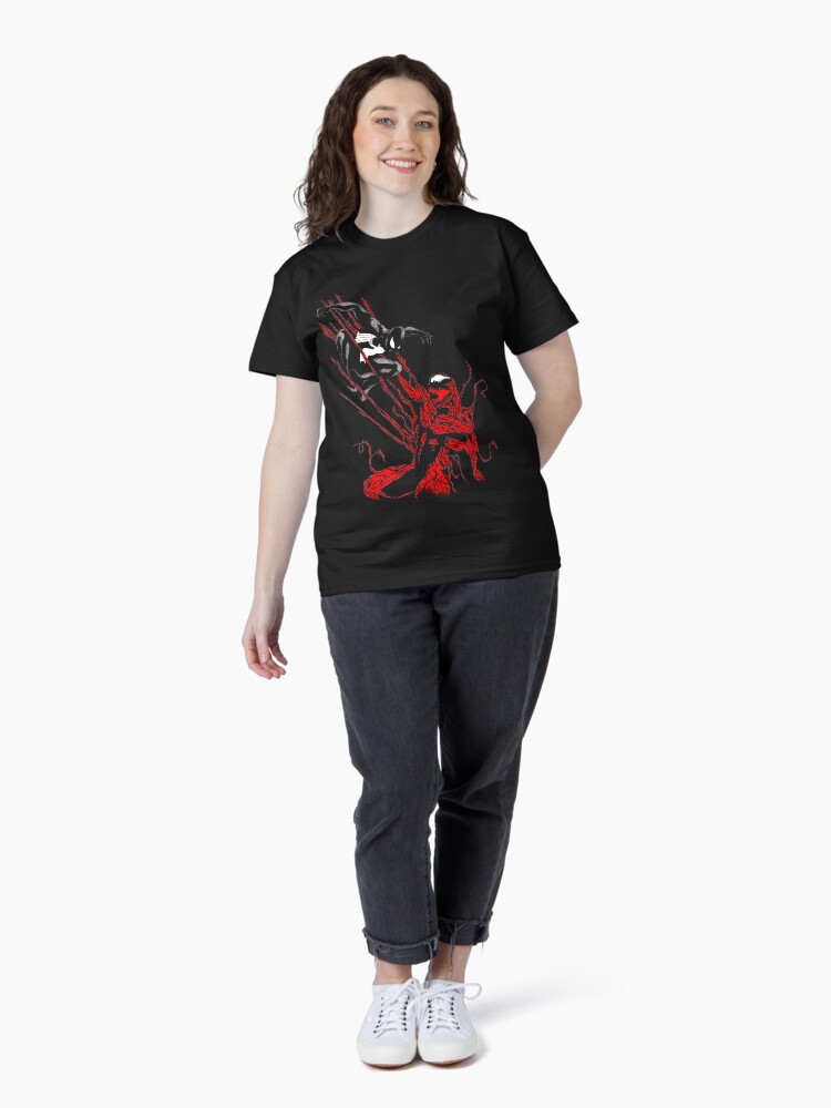 Thumbnail 4 of 7, Classic T-Shirt, Carnage ! designed and sold by JonathanGrimm.
