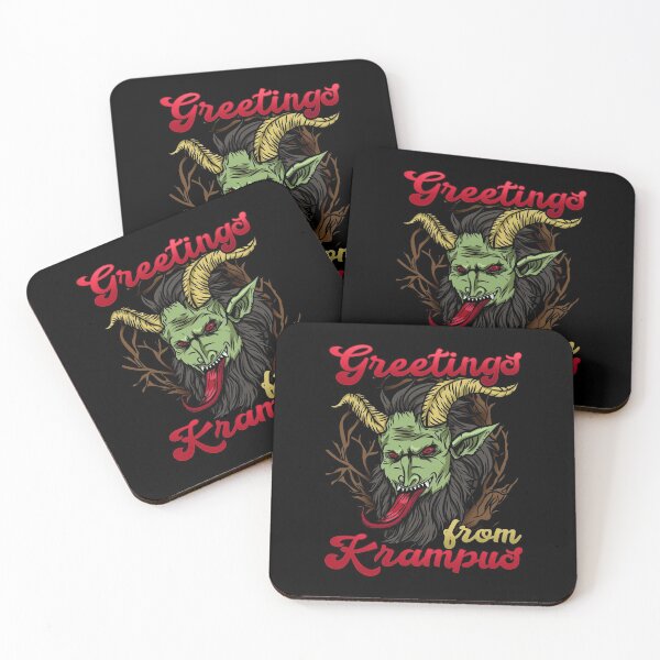Item preview, Greetings from Krampus - Ugly Christmas Demon Gift designed and sold by biNutz.