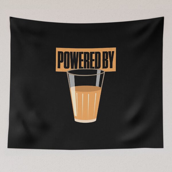 Item preview, Funny Chai Hindi Quote designed and sold by artworkbyrihen.