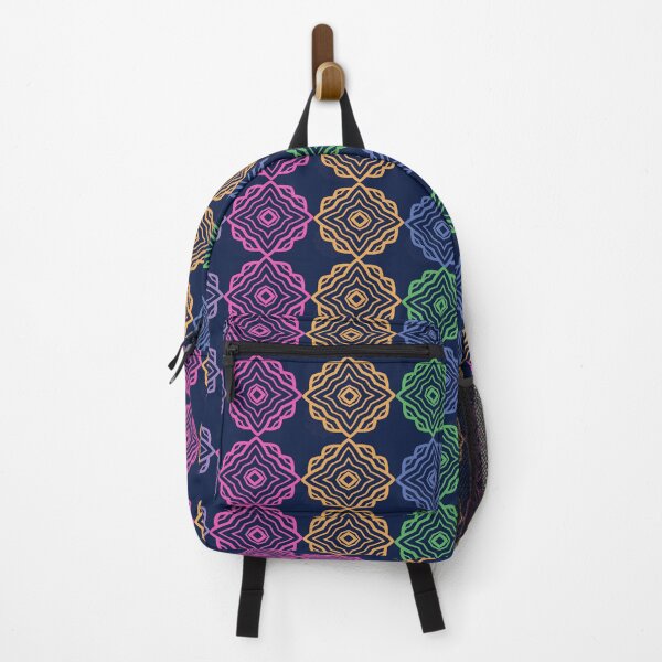 Item preview, Multicolored Neon Art Deco Style Pattern designed and sold by Anna Lemos.