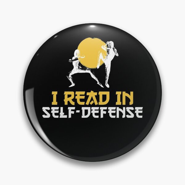 Item preview, I read in self-defense designed and sold by NerdySherds.