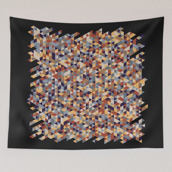 Item preview, Small Triangles - Ethnic Palette designed and sold by XavierWendling.