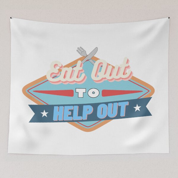 Item preview, Eat Out to Help Out designed and sold by HepiusArt.