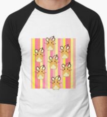 Poke cute Men's Baseball ¾ T-Shirt