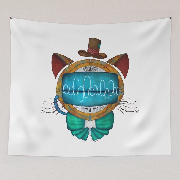 Item preview, Shoupignon the robot-cat steampunk designed and sold by studinano.