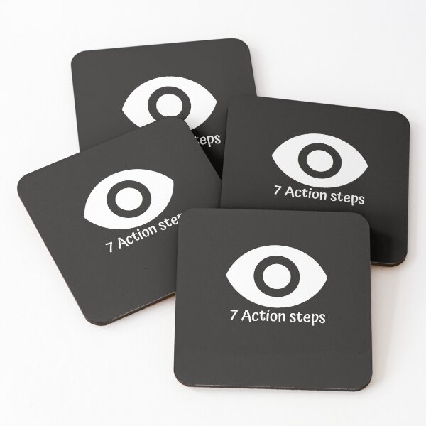 Item preview, eye 7 action steps designed and sold by prem sai.