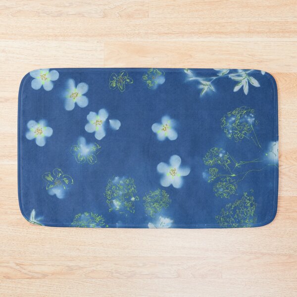 Item preview, Cyanotype Sketch - Potentilla and Alchemilla designed and sold by LymphomaLass.