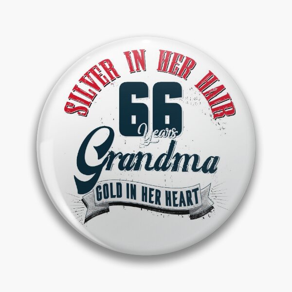 Item preview, Grandma, 66th birthday, 66 years, present designed and sold by JIGGO.
