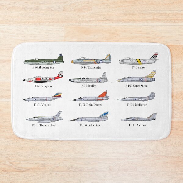 Item preview, USAF Classic Jet Fighters designed and sold by rogue-design.