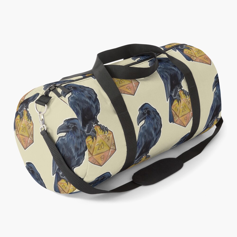 Raven d20 Duffle Bag