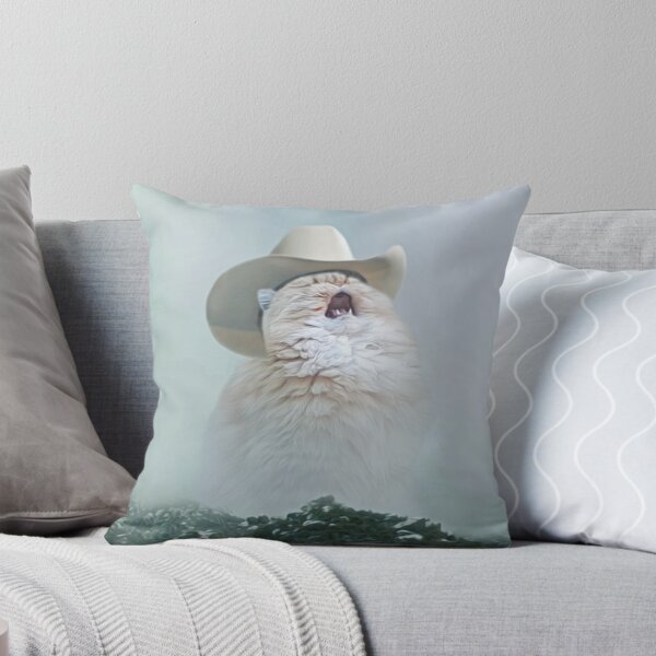 Artikelvorschau, Cowboy Katze entworfen und verkauft von rouxbarb.