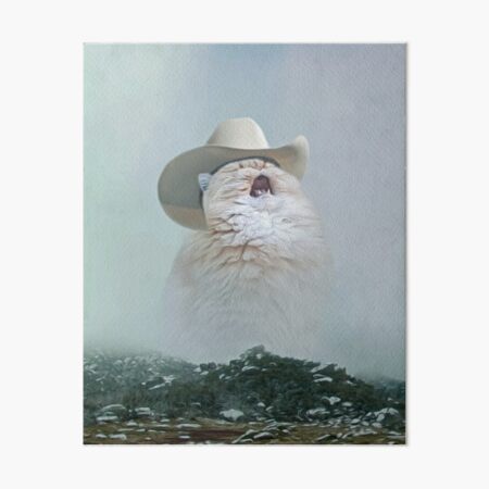 Item preview, Cowboy Cat designed and sold by rouxbarb.