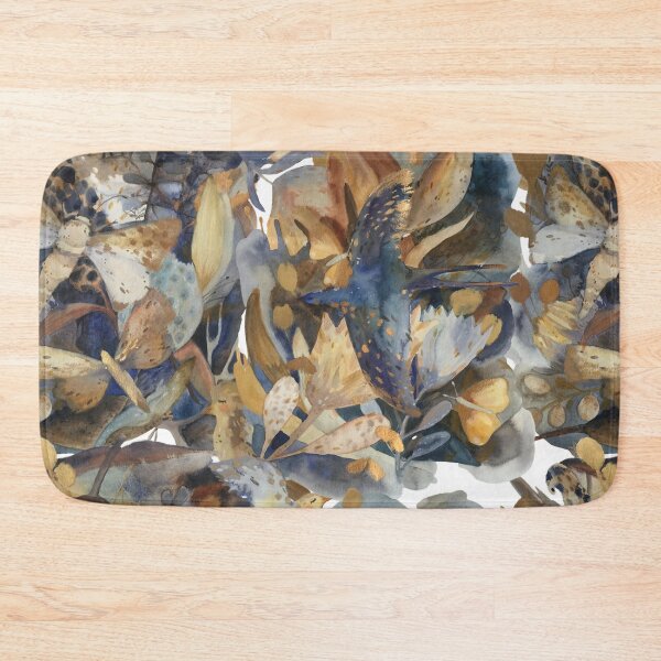 Item preview, blue bird watercolor pattern designed and sold by PointProkopenko.