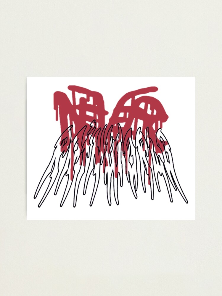 Bladee Drain Gang Never Rainworld logo