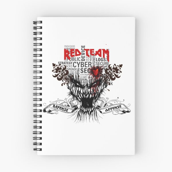 Item preview, Red Team - Offense by Defense - Skull - Metal designed and sold by clubtee.
