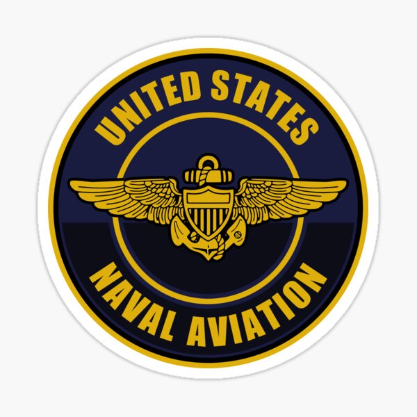 United States Naval Aviation Wings Patch Sticker