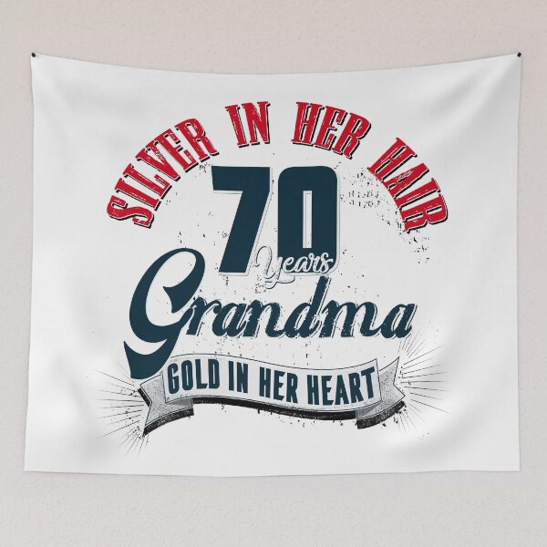 Item preview, Grandma, 70th birthday, 70 years, gift designed and sold by JIGGO.